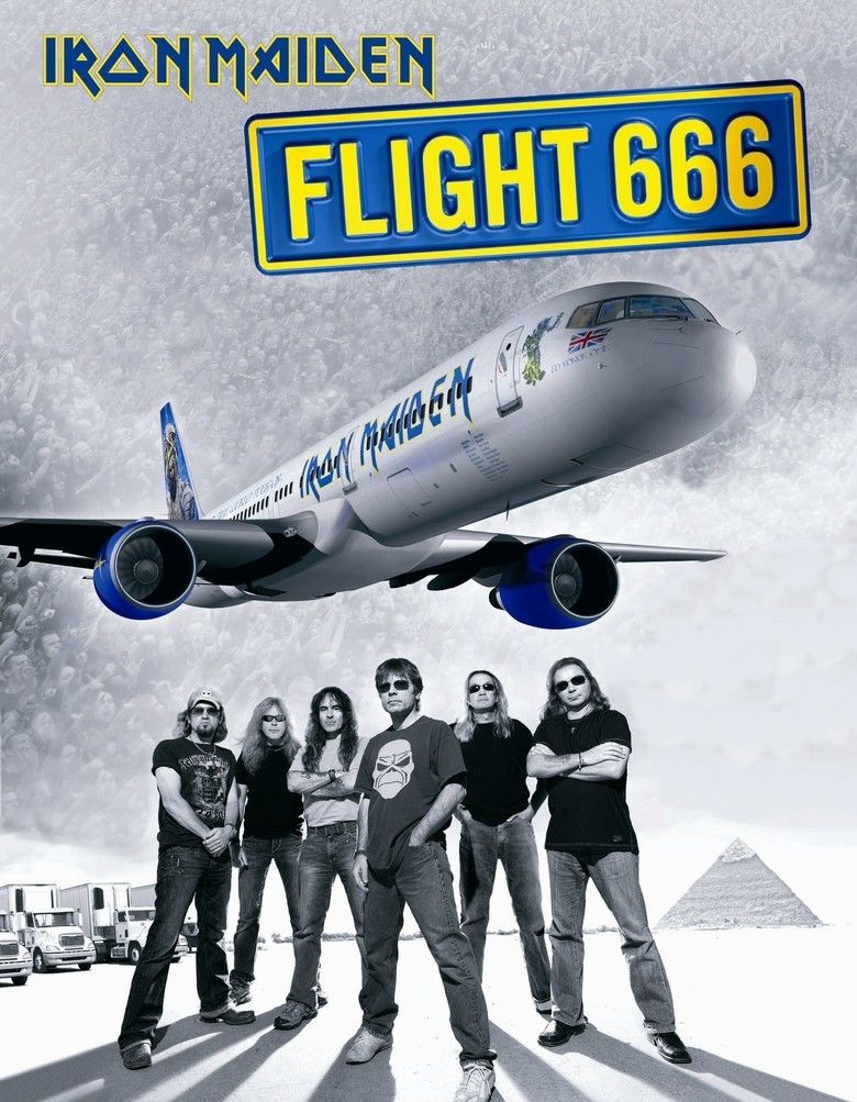Iron Maiden: Flight 666 movie poster