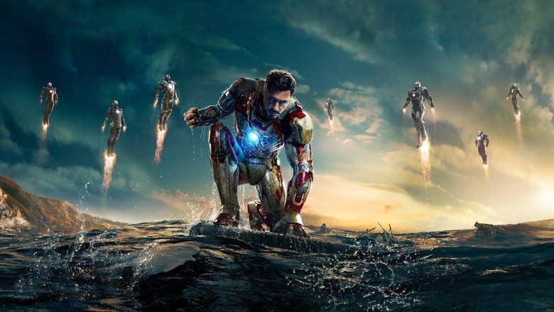 Iron Man 3 movie scenes