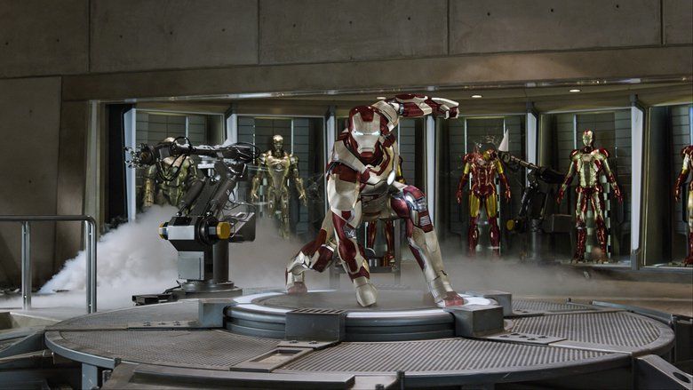 Iron Man 3 movie scenes