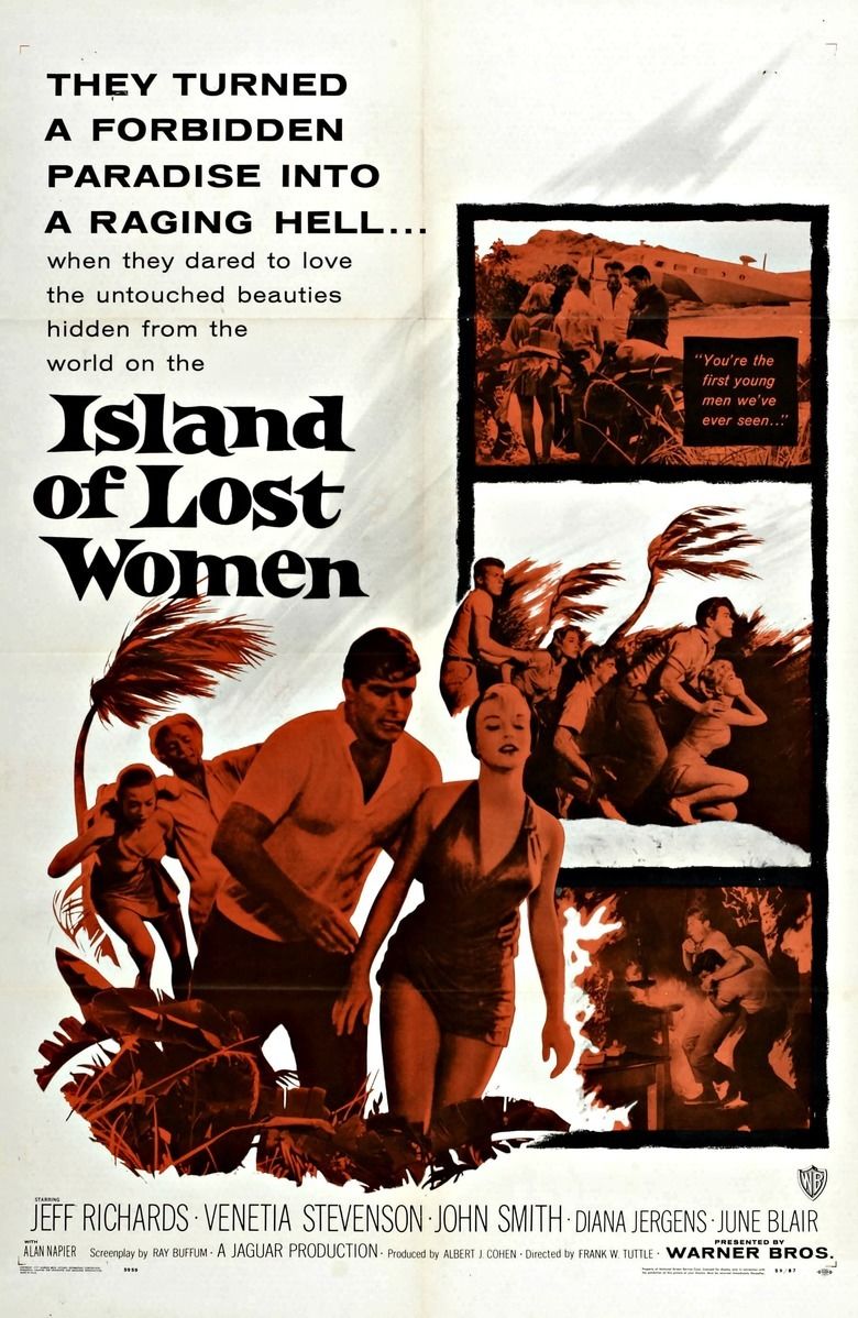 Island of Lost Women movie poster