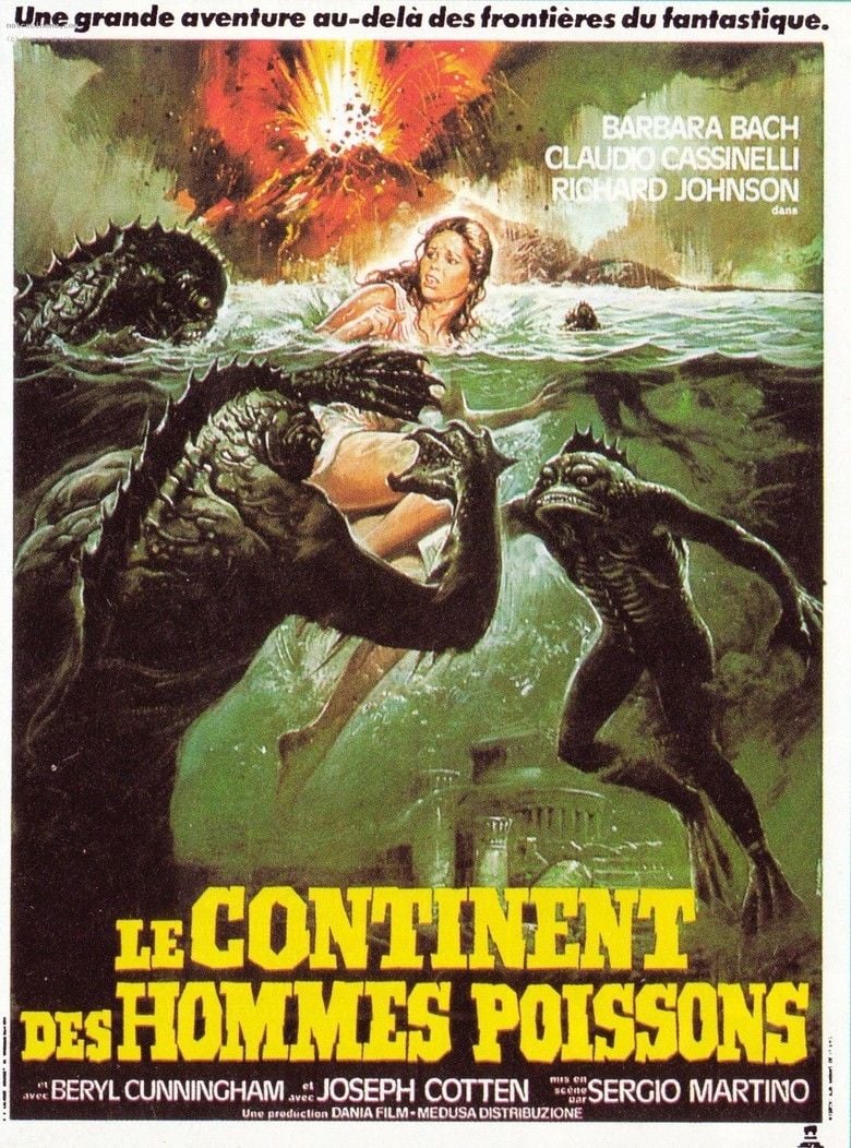 Island of the Fishmen movie poster