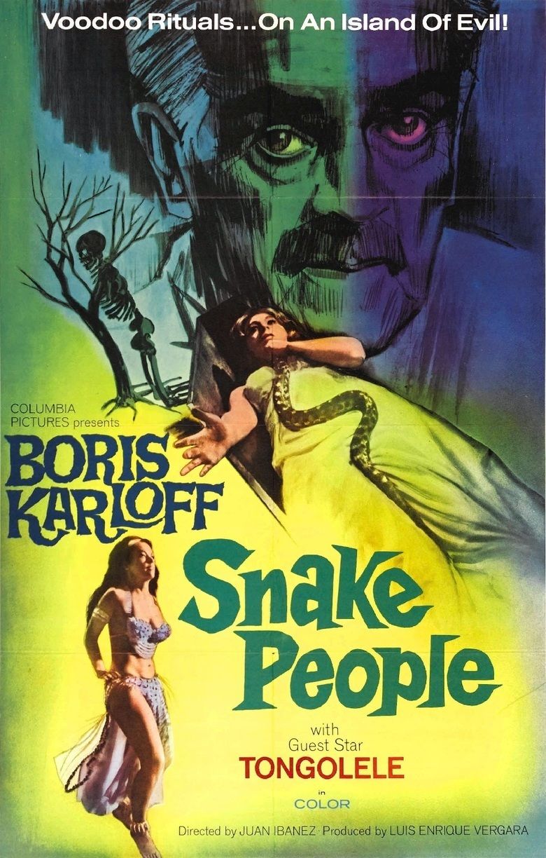 Isle of the Snake People movie poster