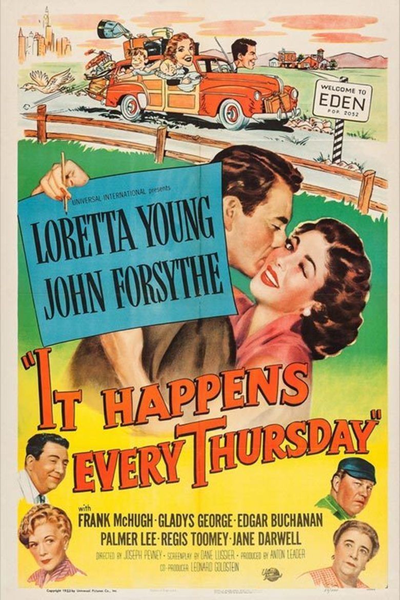 It Happens Every Thursday movie poster