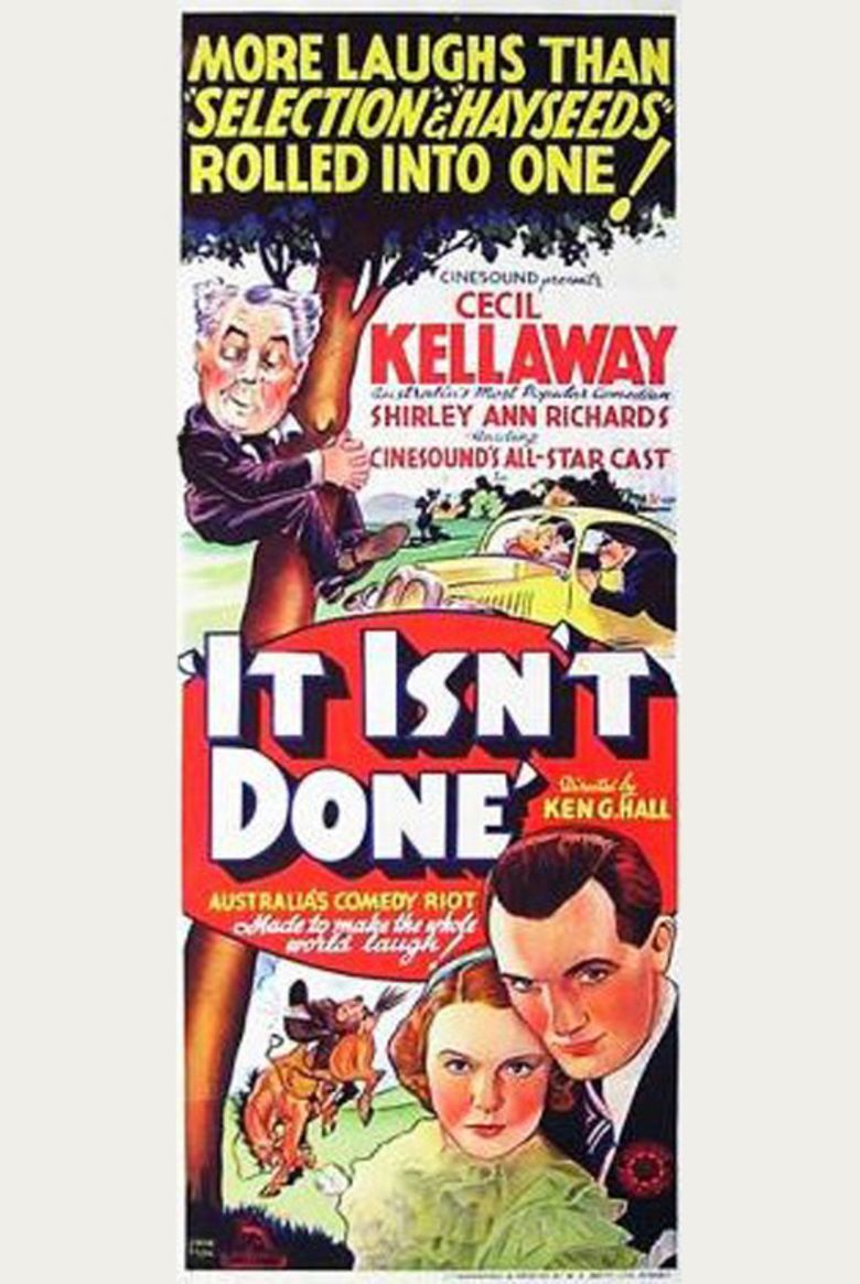 It Isnt Done movie poster
