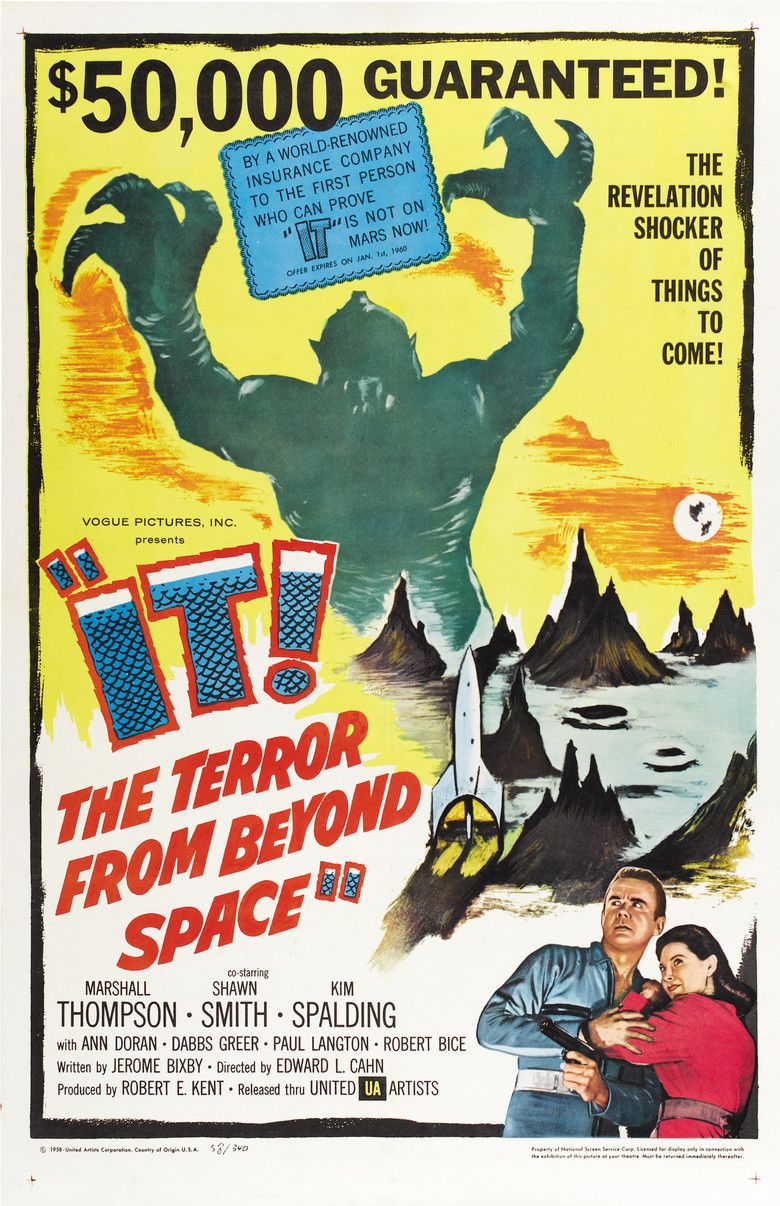 It! The Terror from Beyond Space movie poster