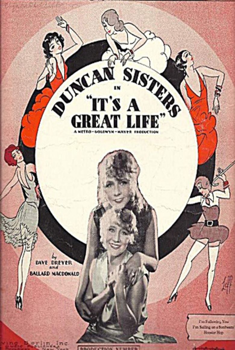 Its a Great Life (1929 film) movie poster