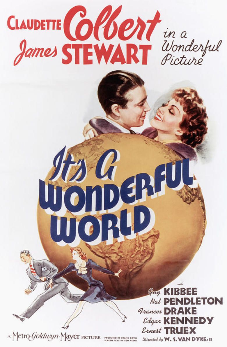 Its a Wonderful World (1939 film) movie poster