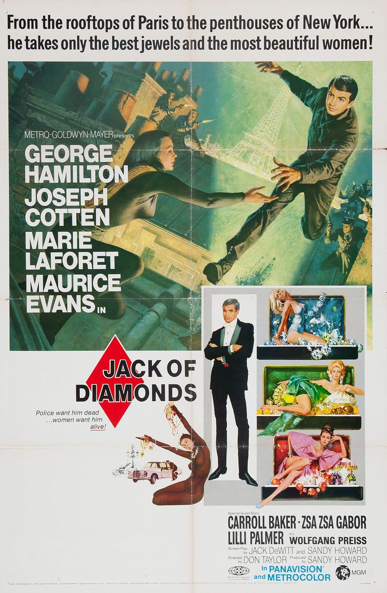 Jack of Diamonds (1967 film) movie poster