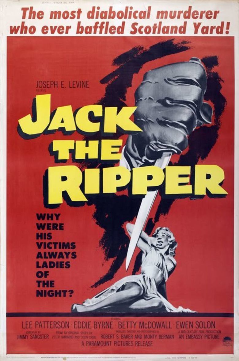 Jack the Ripper (1959 film) movie poster