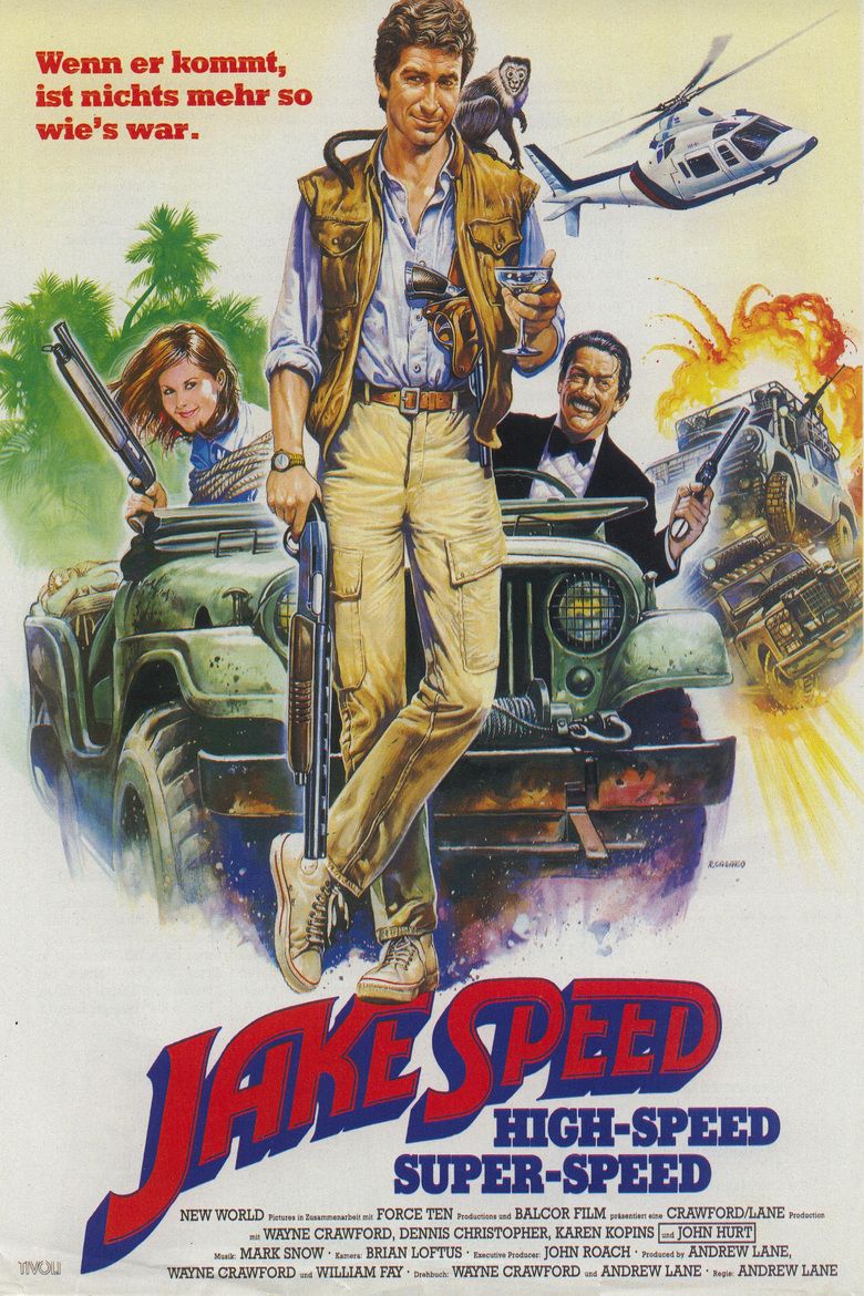 Jake Speed movie poster