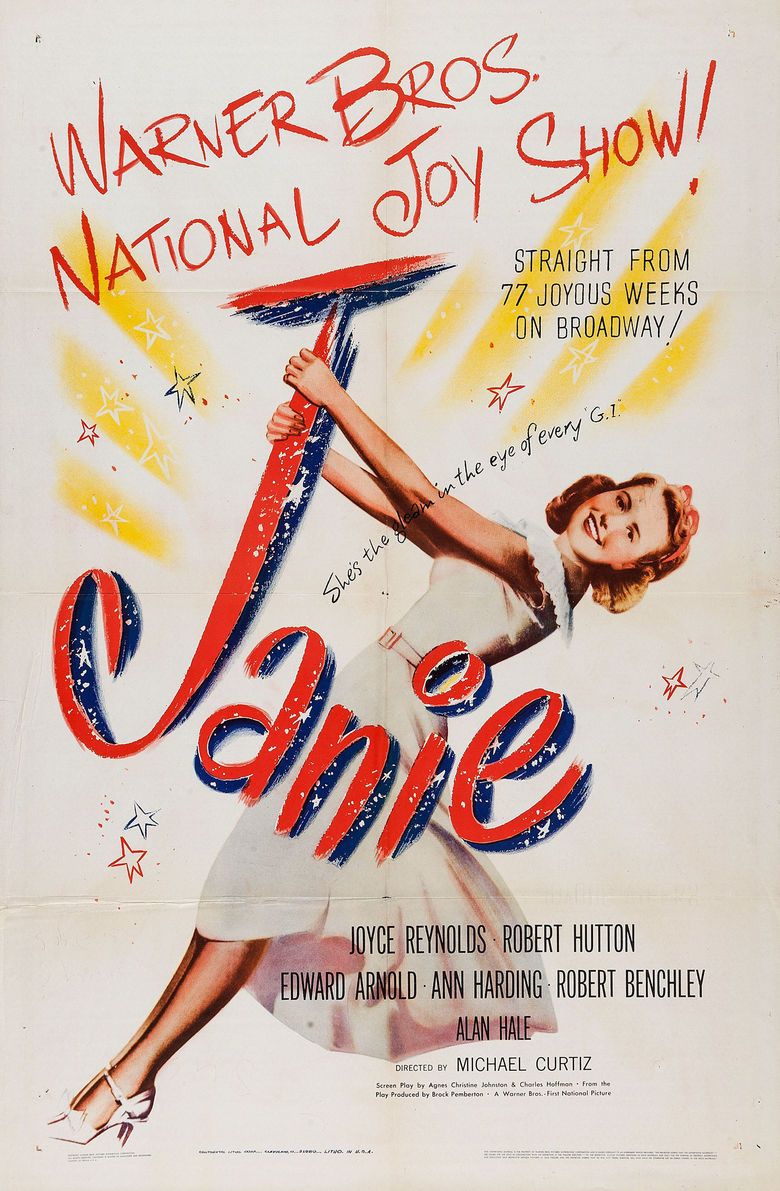 Janie (1944 film) movie poster