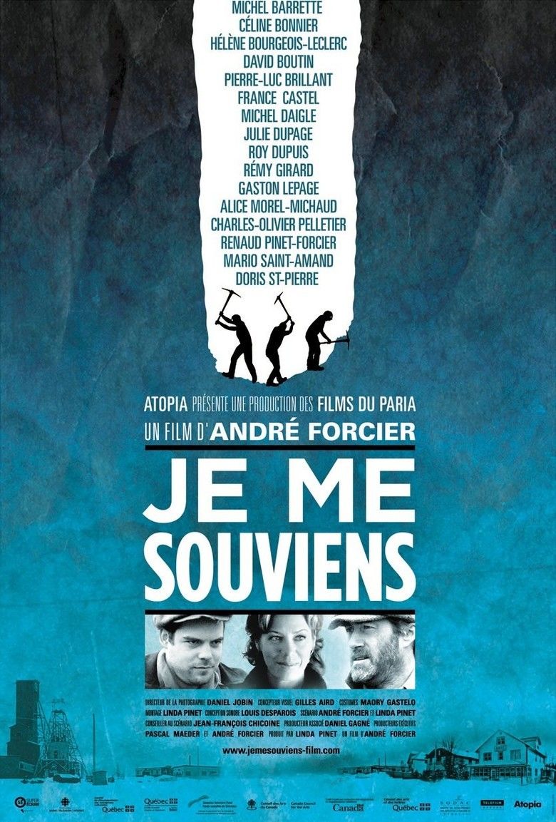Je me souviens (2009 film) movie poster