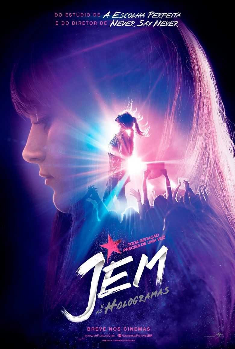 Jem and the Holograms (film) movie poster