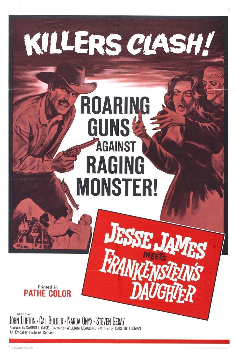 Jesse James Meets Frankensteins Daughter movie poster