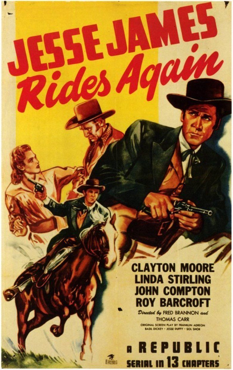 Jesse James Rides Again movie poster