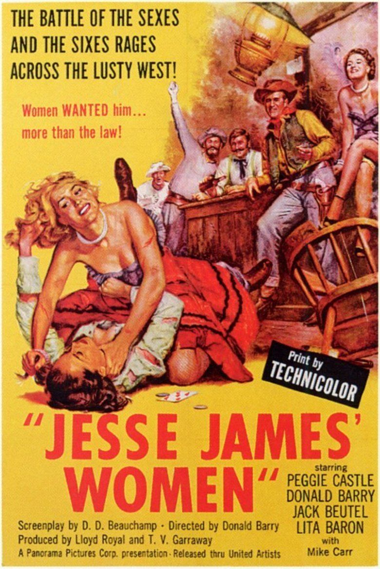 Jesse James Women movie poster