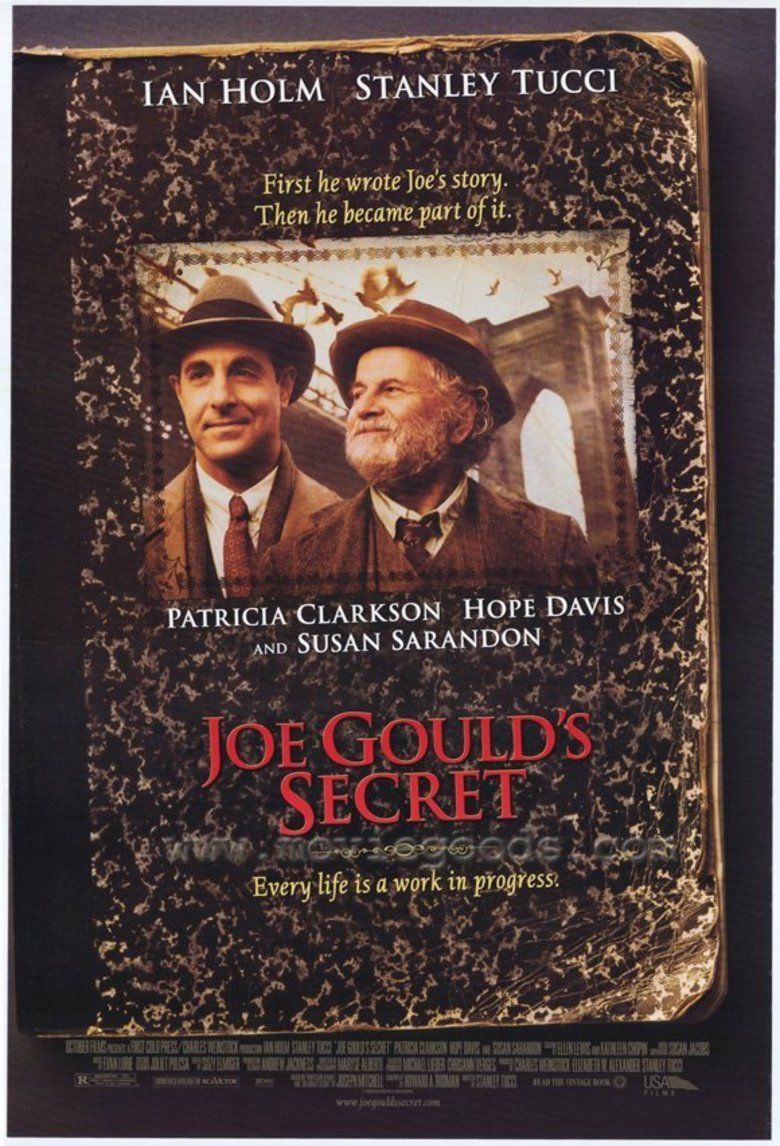 Joe Goulds Secret (film) movie poster