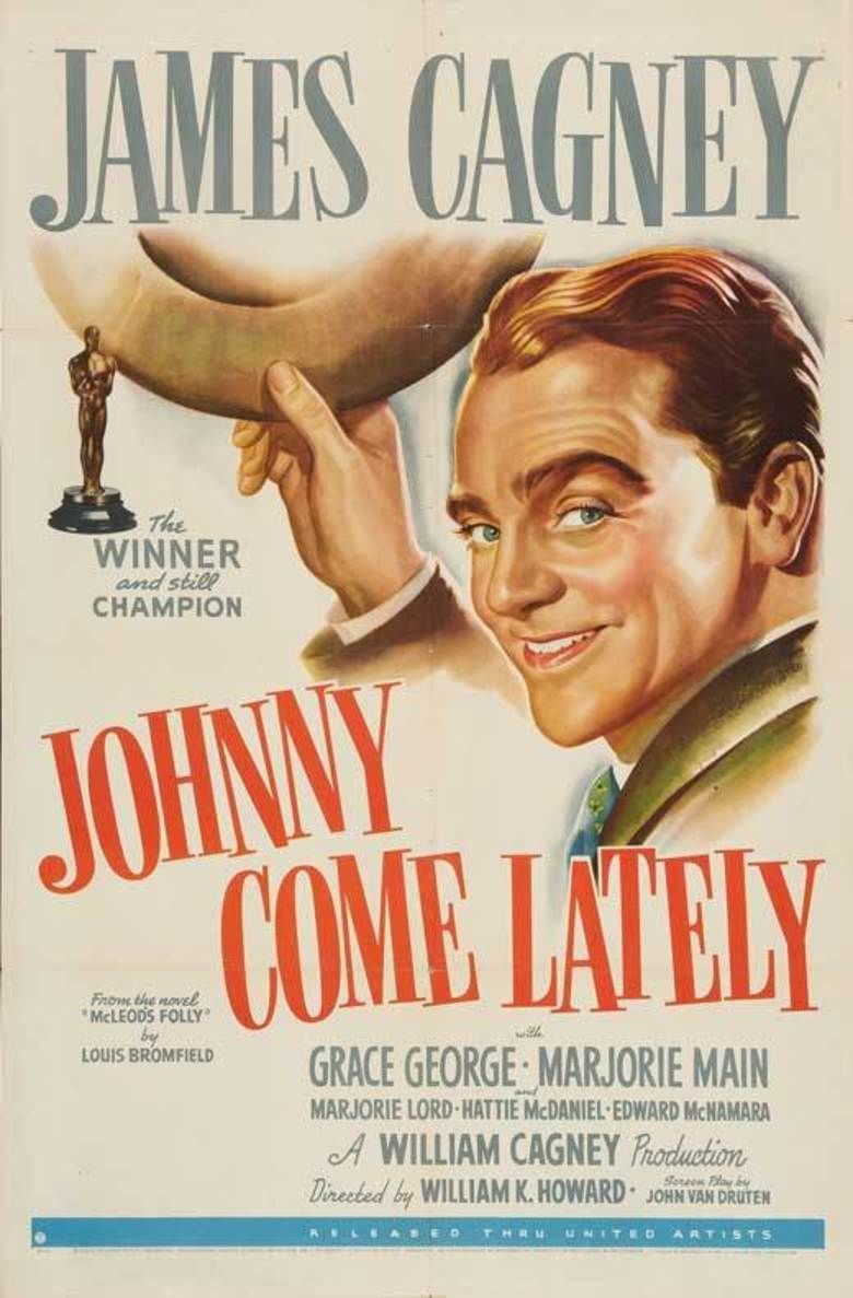 Johnny Come Lately movie poster