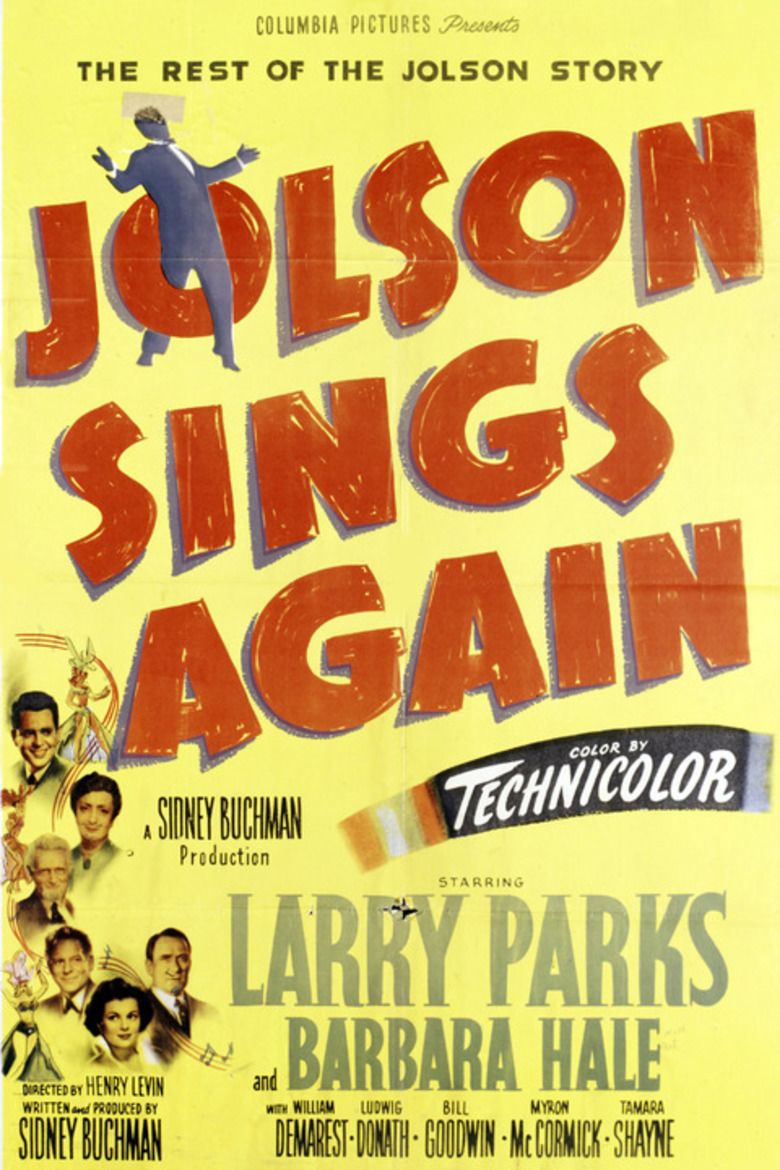 Jolson Sings Again movie poster