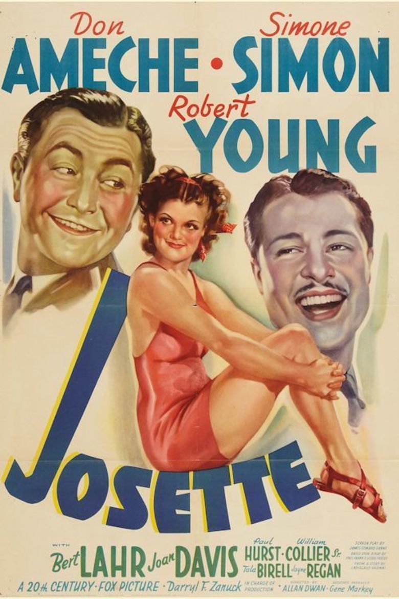 Josette (1938 film) movie poster