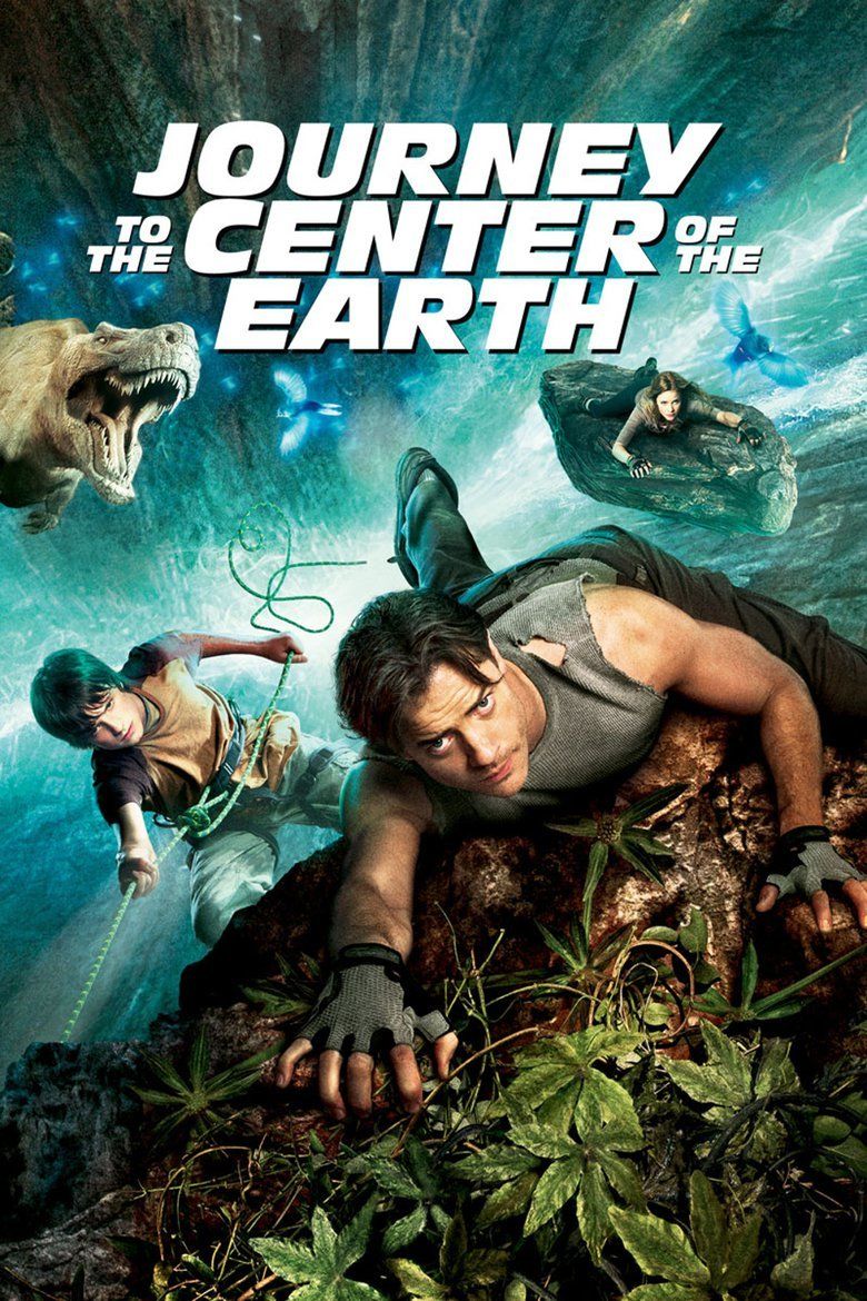 Journey to the Center of the Earth (2008 theatrical film) movie poster