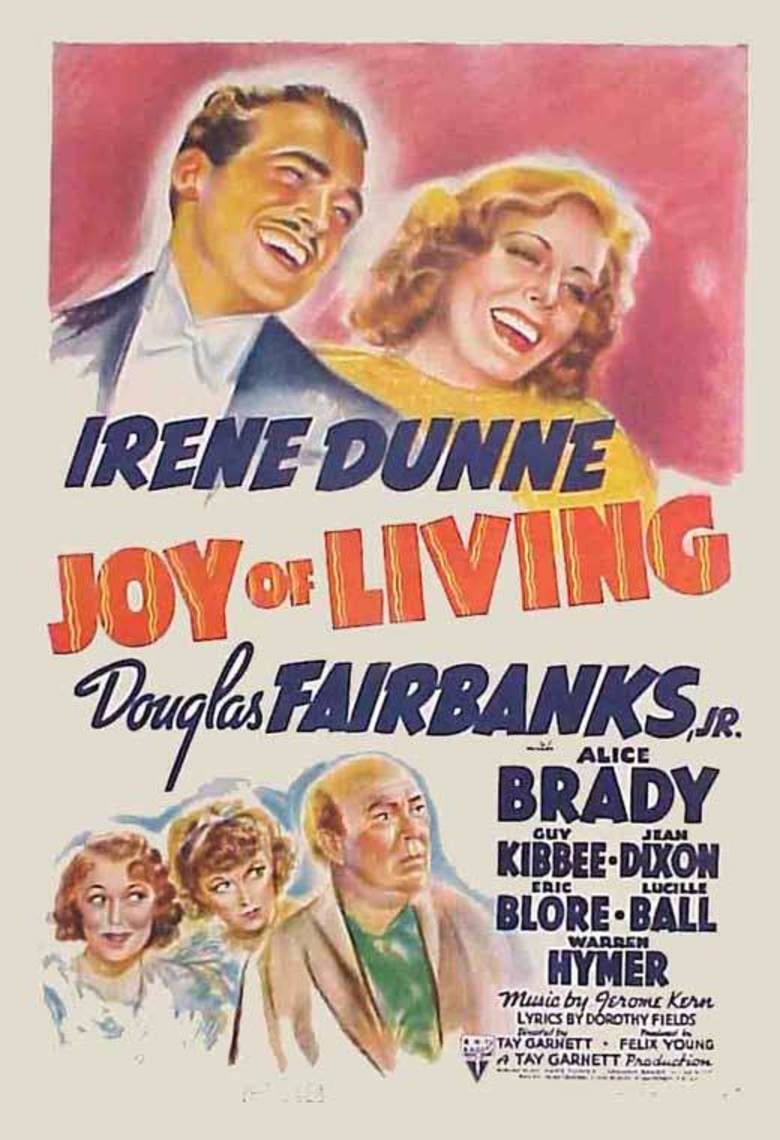 Joy of Living movie poster