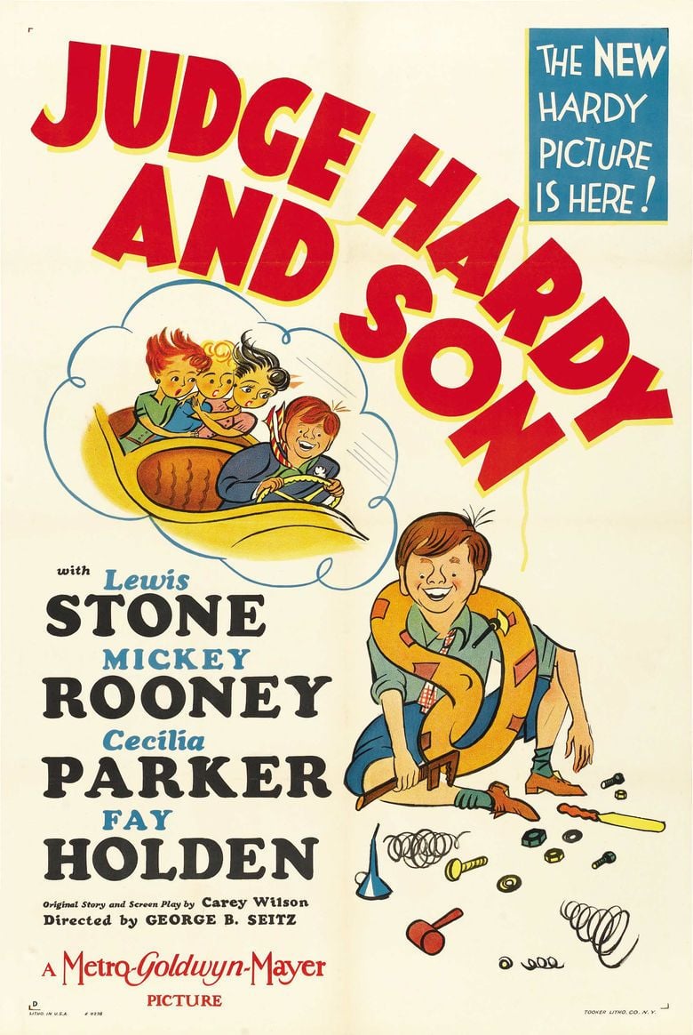 Judge Hardy and Son movie poster