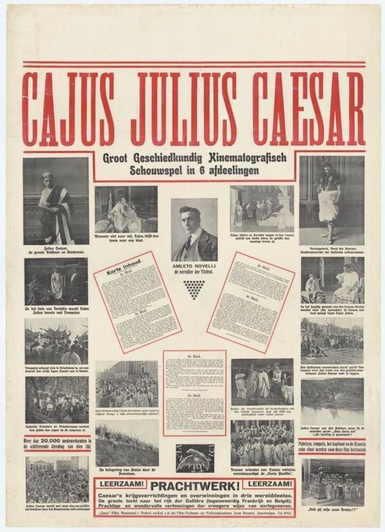 Julius Caesar (1914 film) movie poster