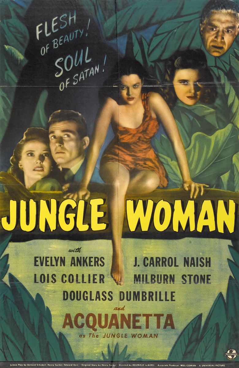 Jungle Woman movie poster