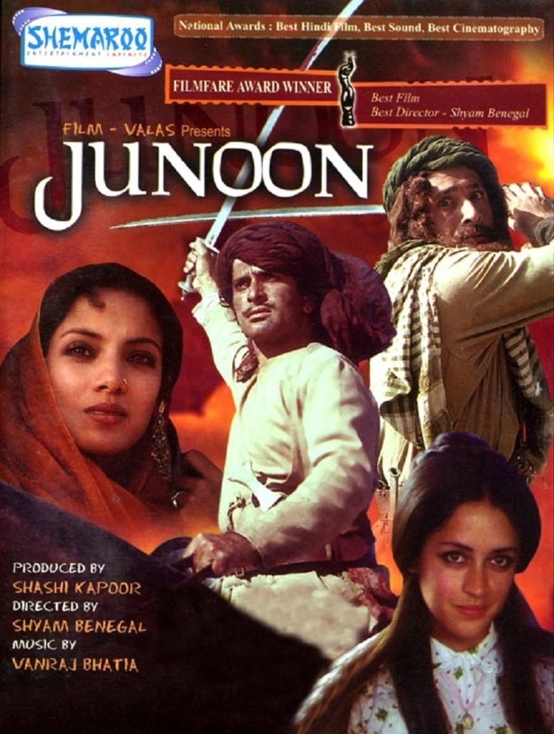 Junoon (1978 film) movie poster
