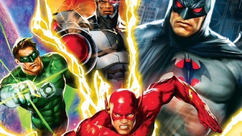 Justice League: The Flashpoint Paradox movie scenes