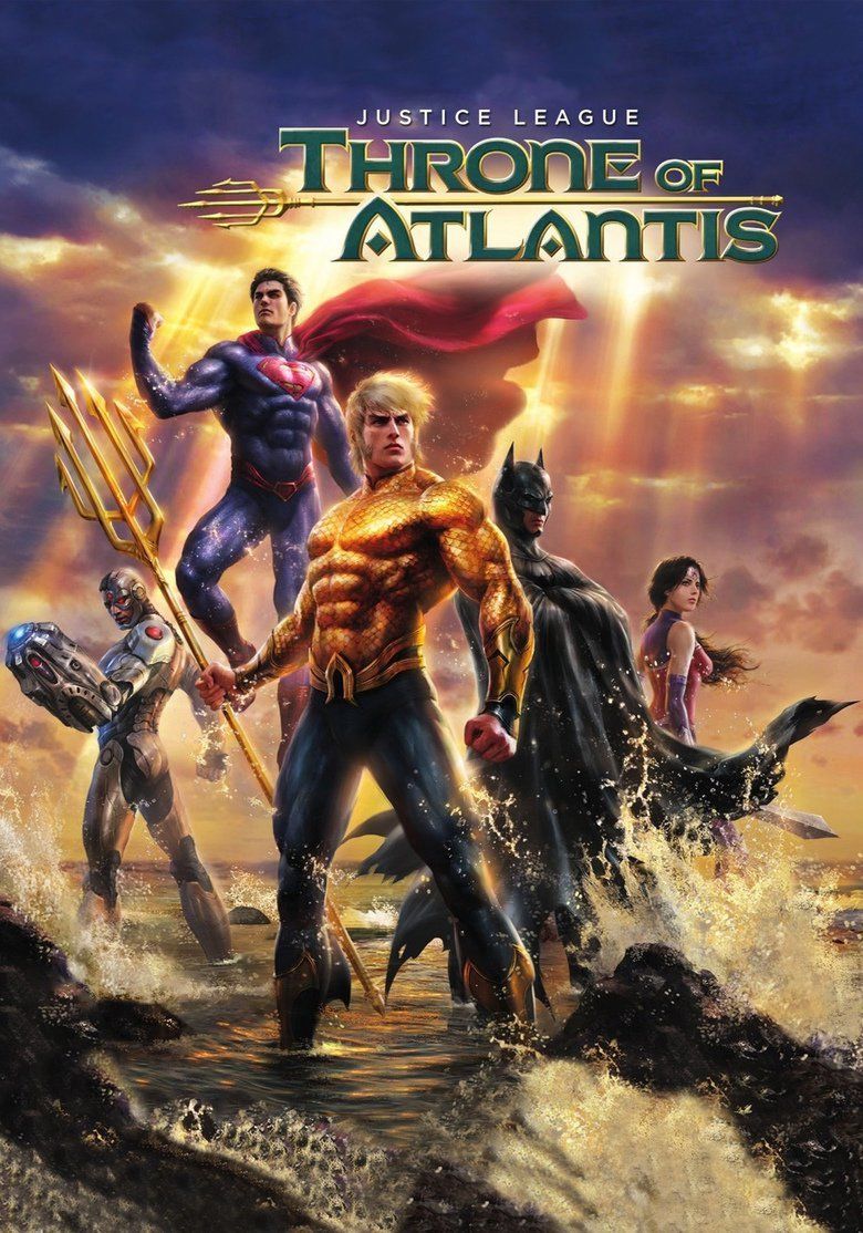 Justice League: Throne of Atlantis movie poster