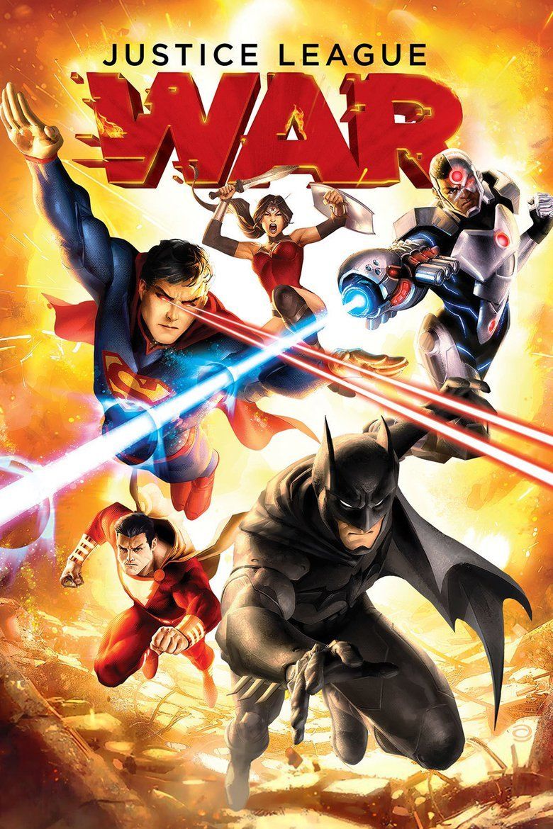 Justice League: War movie poster