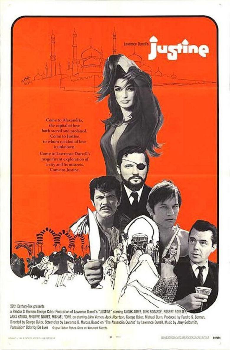 Justine (1969 film) movie poster