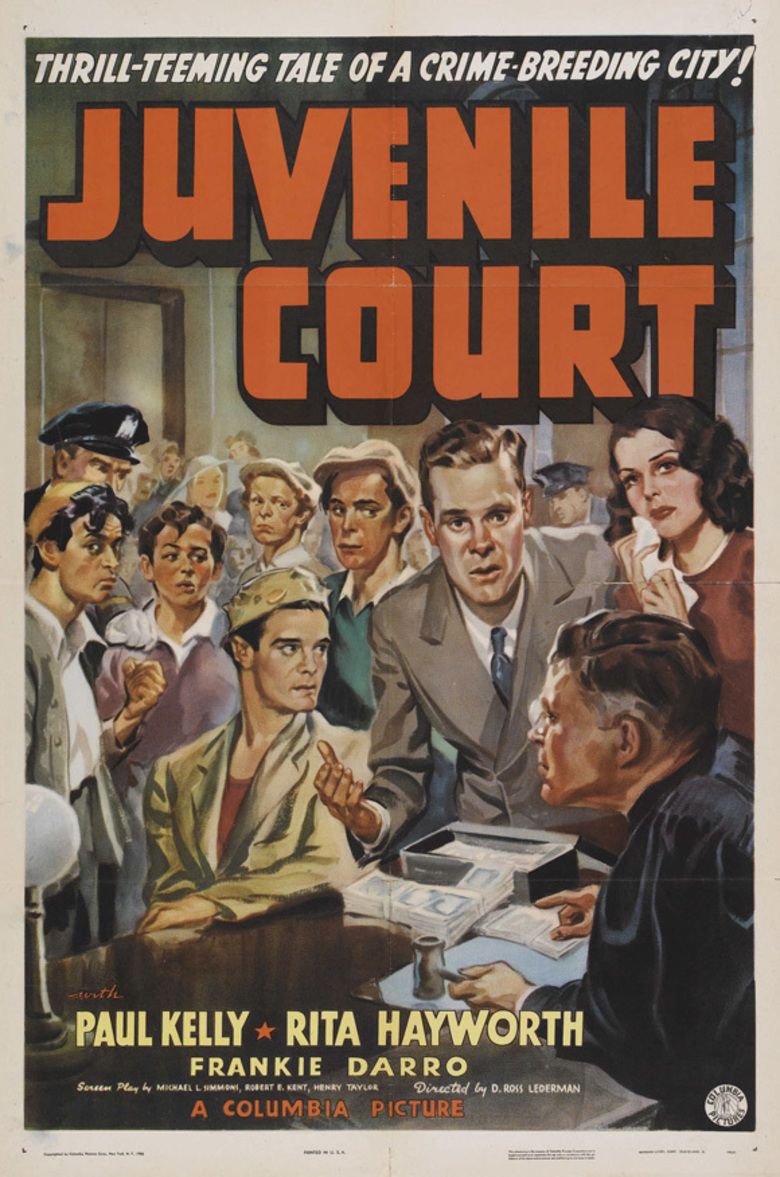 Juvenile Court (film) movie poster