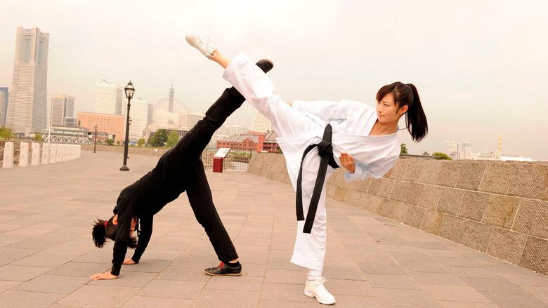 Karate Girl movie scenes