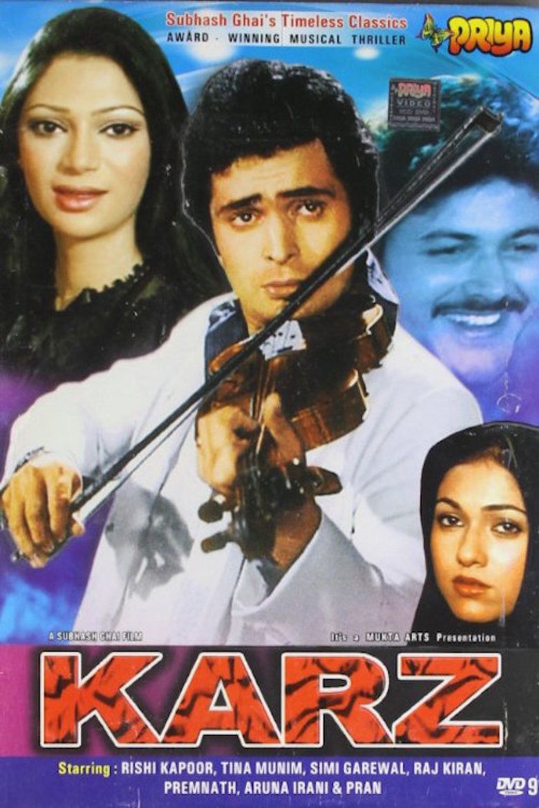 Karz (film) movie poster