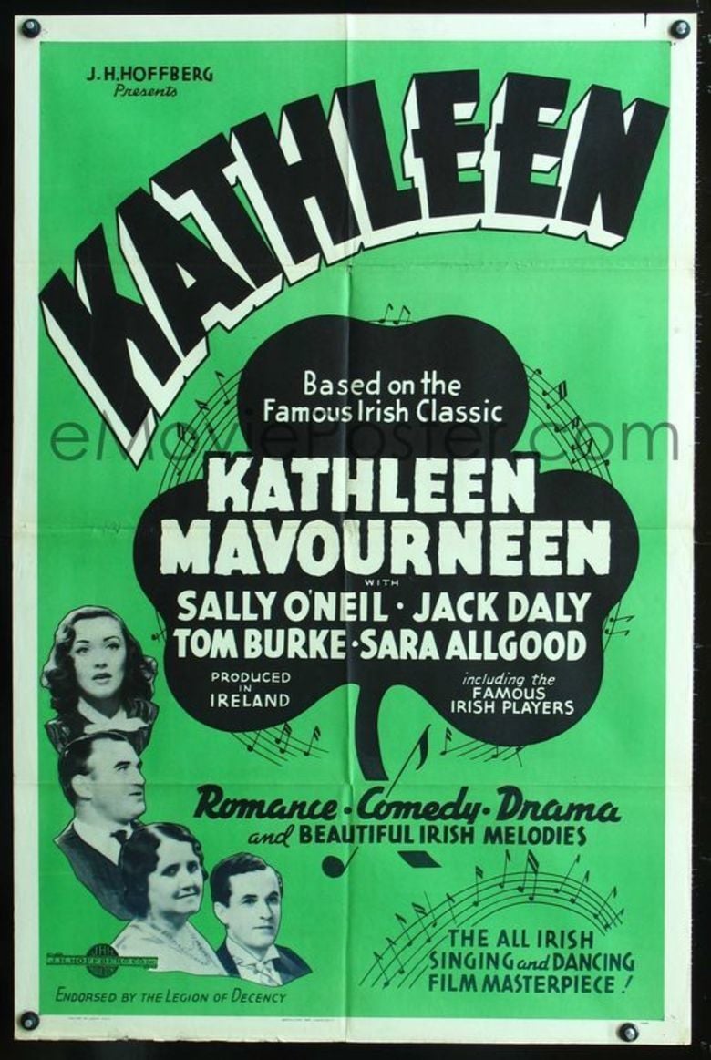 Kathleen Mavourneen (1937 film) movie poster