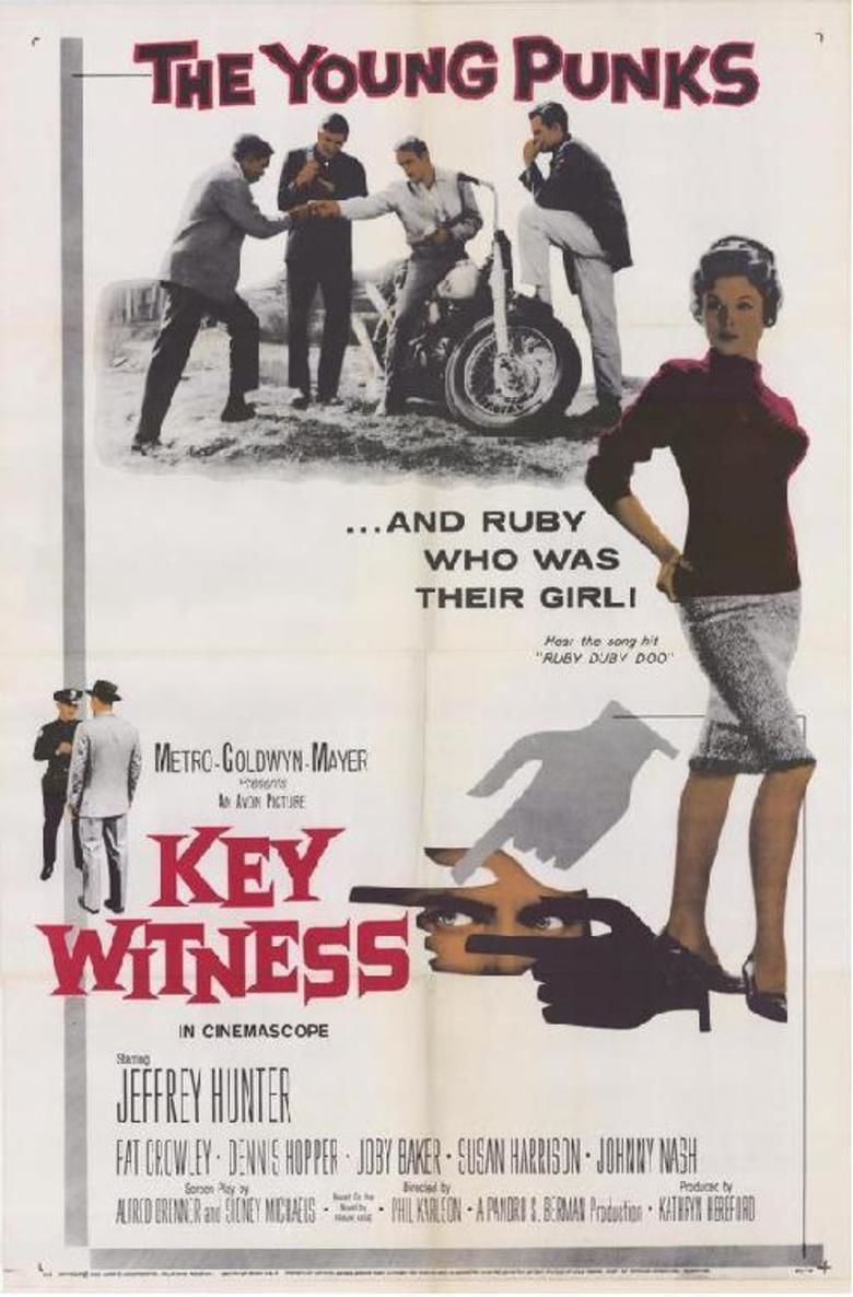 Key Witness (1960 film) movie poster