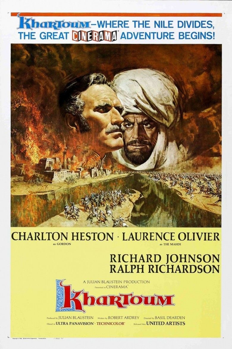 Khartoum (film) movie poster