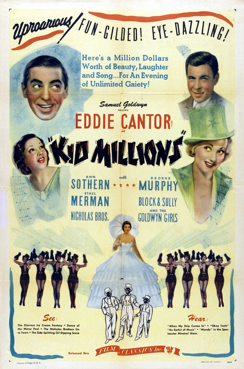 Kid Millions movie poster