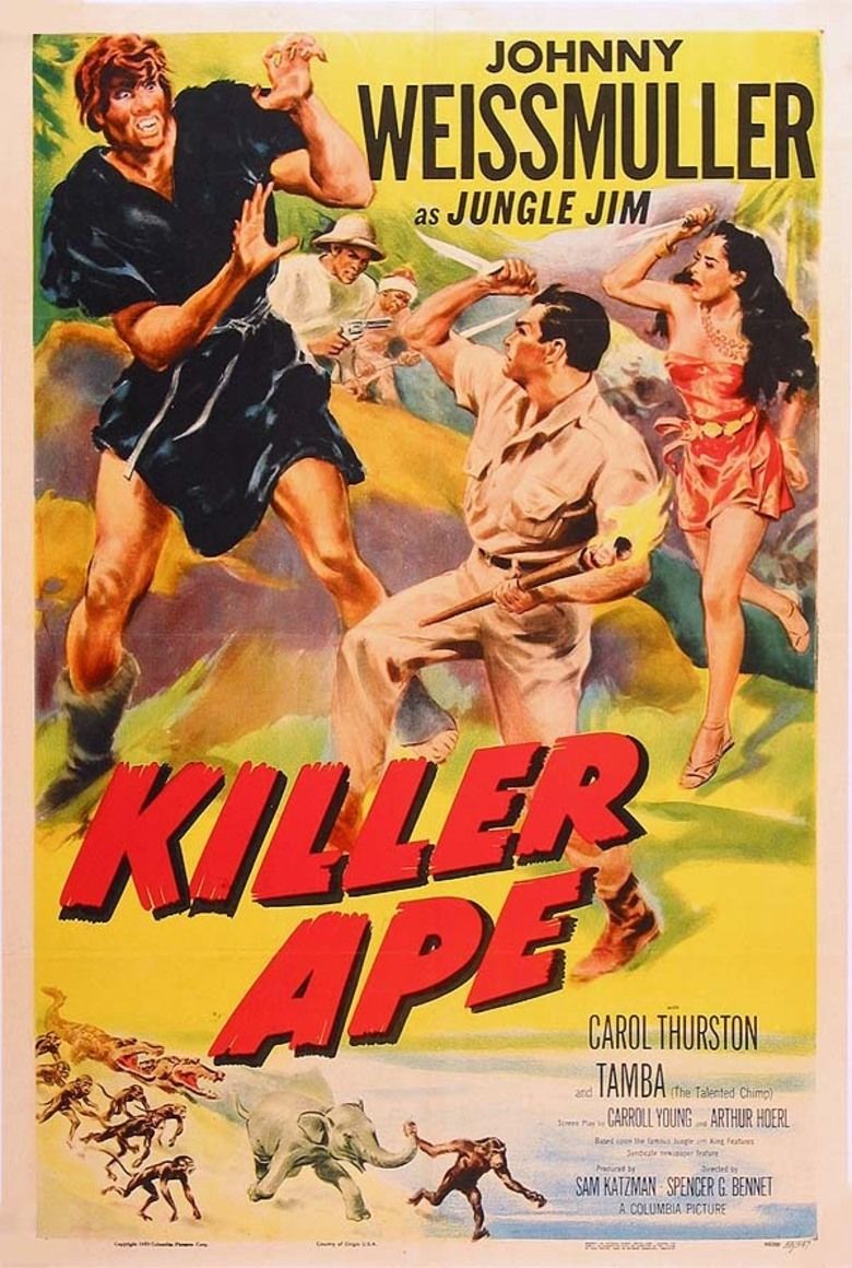 Killer Ape (film) movie poster