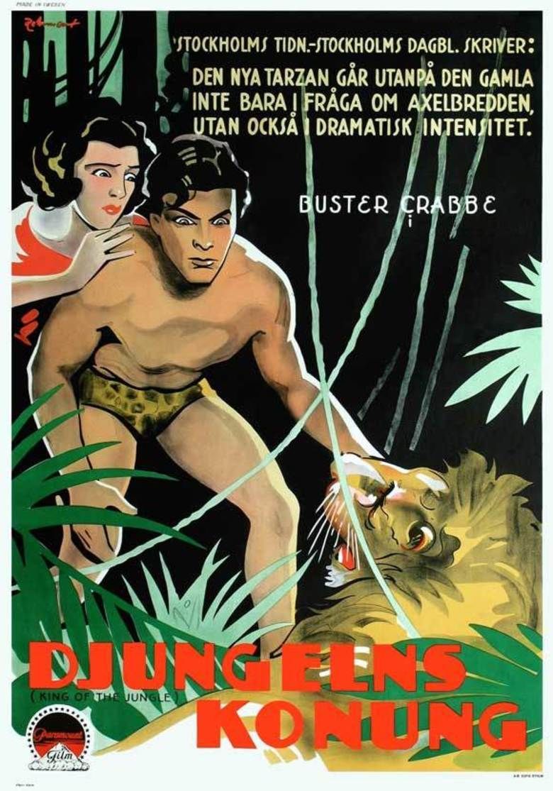 King of the Jungle (1933 film) movie poster