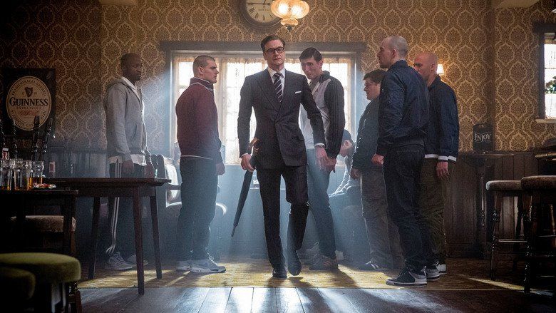 Kingsman: The Secret Service movie scenes