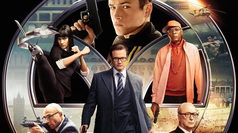 Kingsman: The Secret Service movie scenes