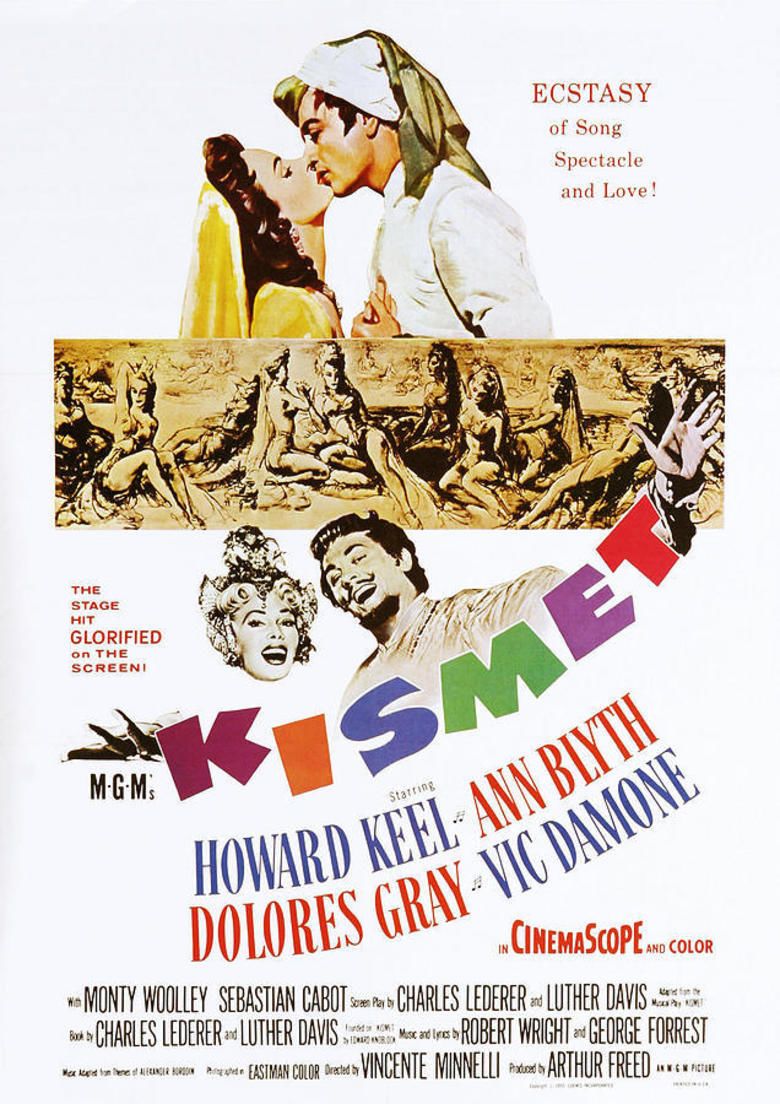 Kismet (1955 film) movie poster