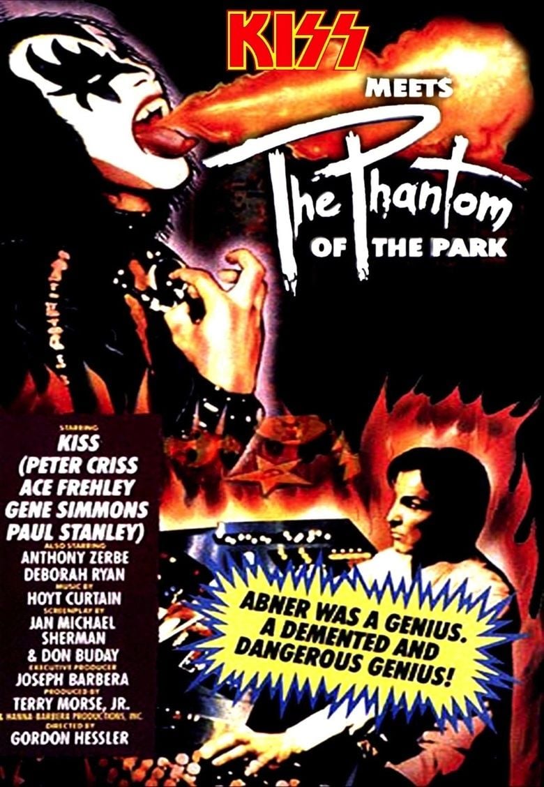 Kiss Meets the Phantom of the Park movie poster