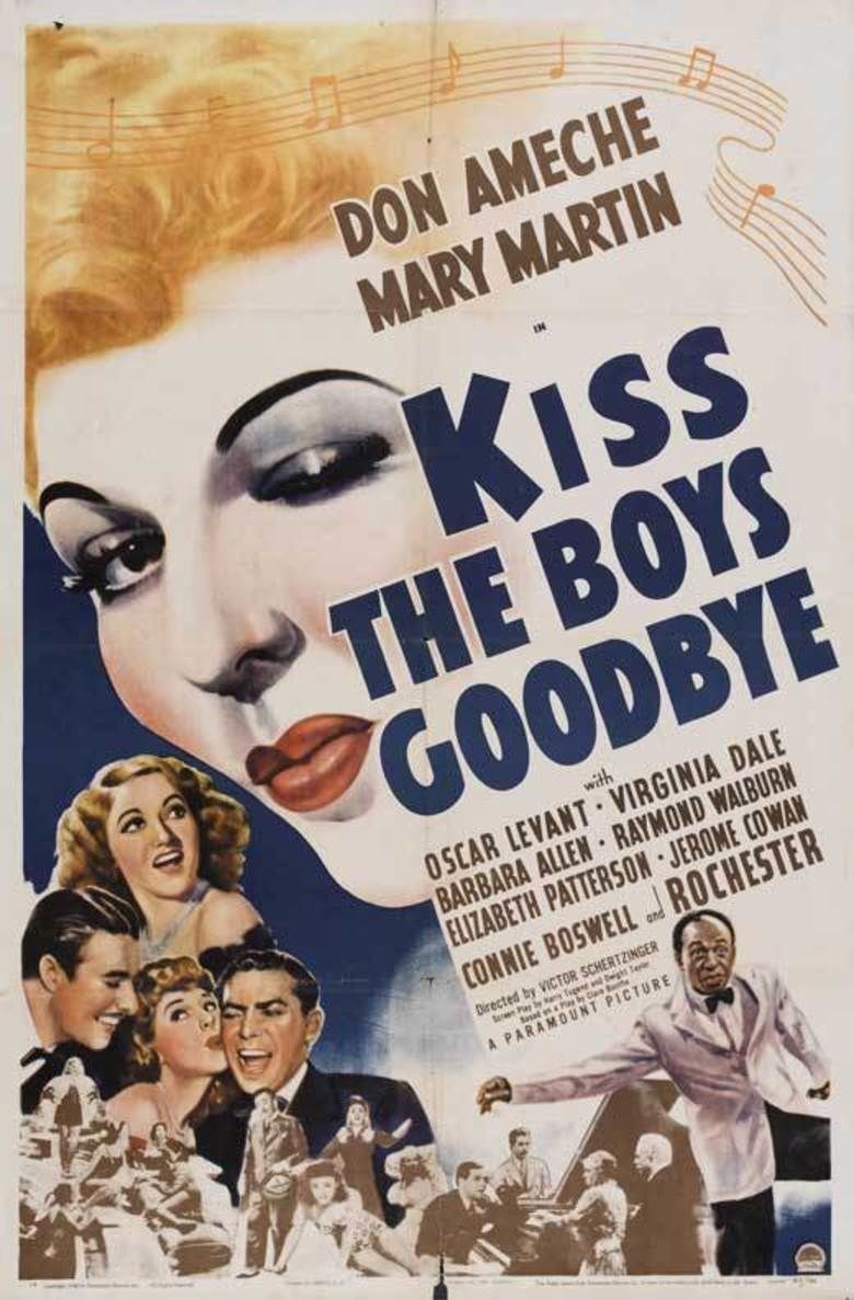 Kiss the Boys Goodbye movie poster