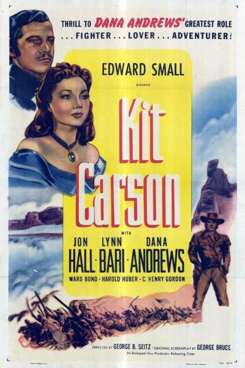 Kit Carson (film) movie poster
