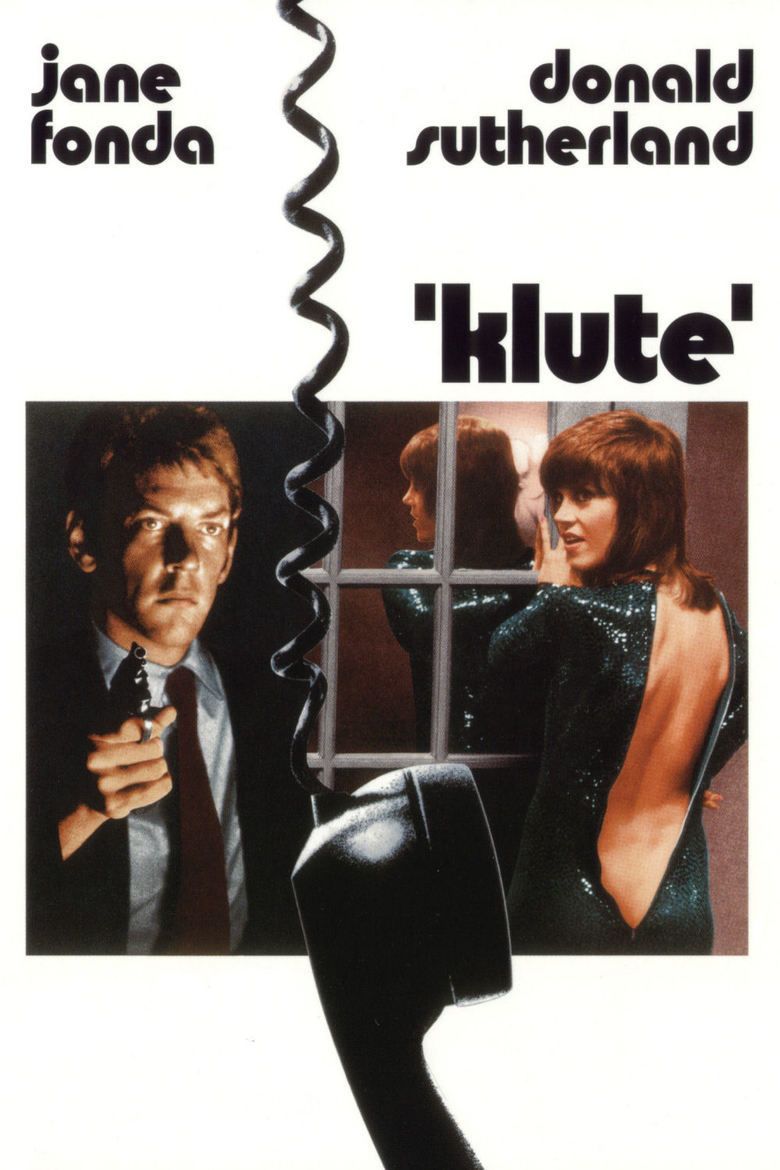 Klute movie poster